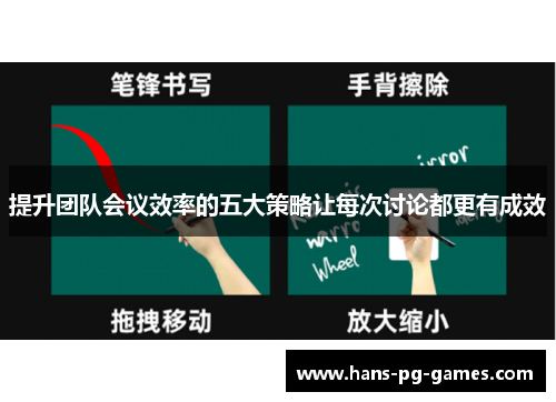提升团队会议效率的五大策略让每次讨论都更有成效 提升团队会议效率的五大策略让每次讨论都更有成效