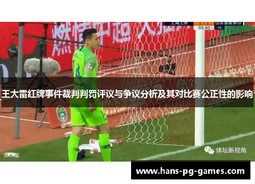 王大雷红牌事件裁判判罚评议与争议分析及其对比赛公正性的影响